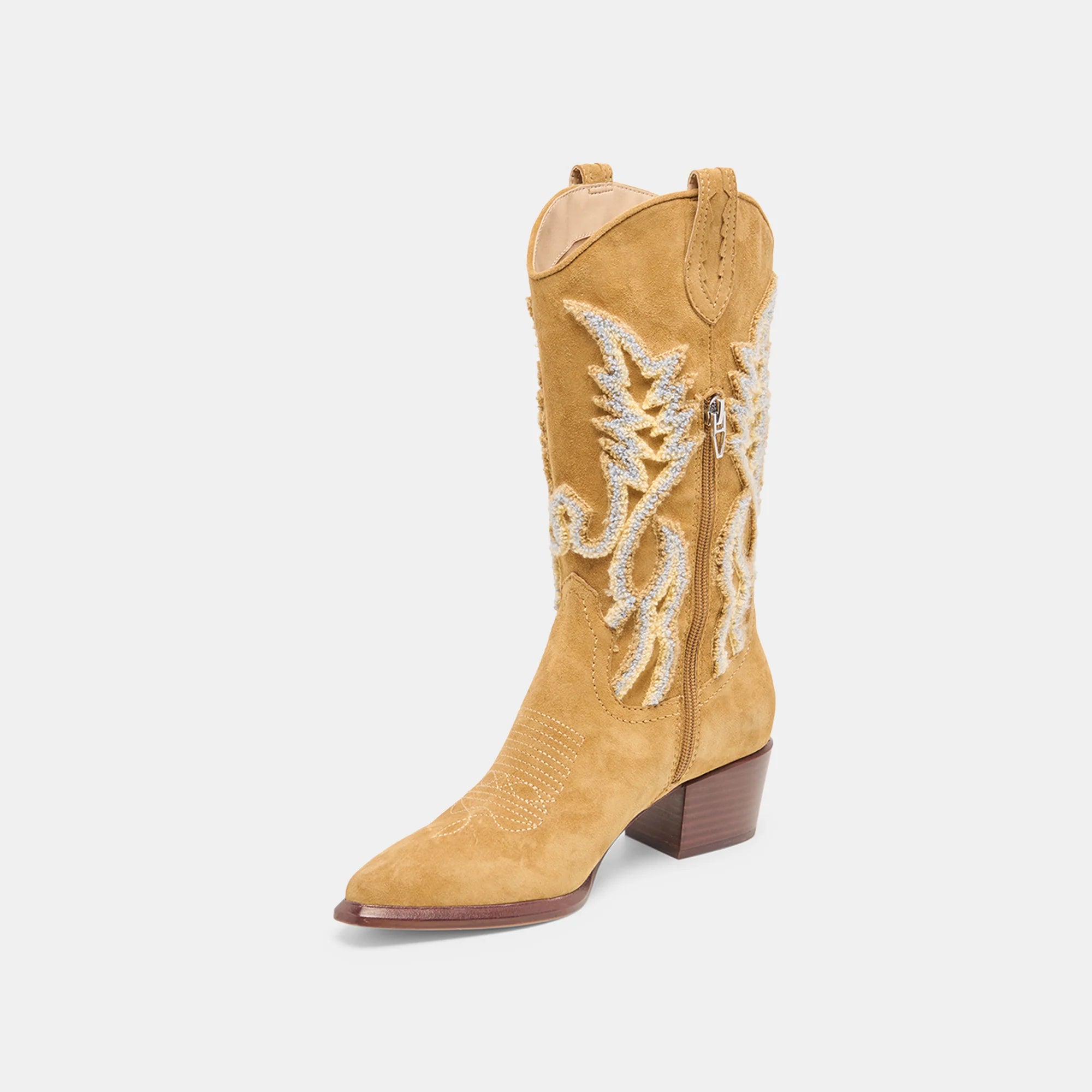 Dolce Vita Vila Boots - Caramel Suede
