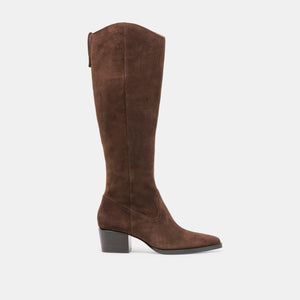 Dolce Vita Virona H2O Boots - Dark Brown Suede