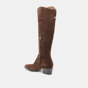 Dolce Vita Virona H2O Boots - Dark Brown Suede