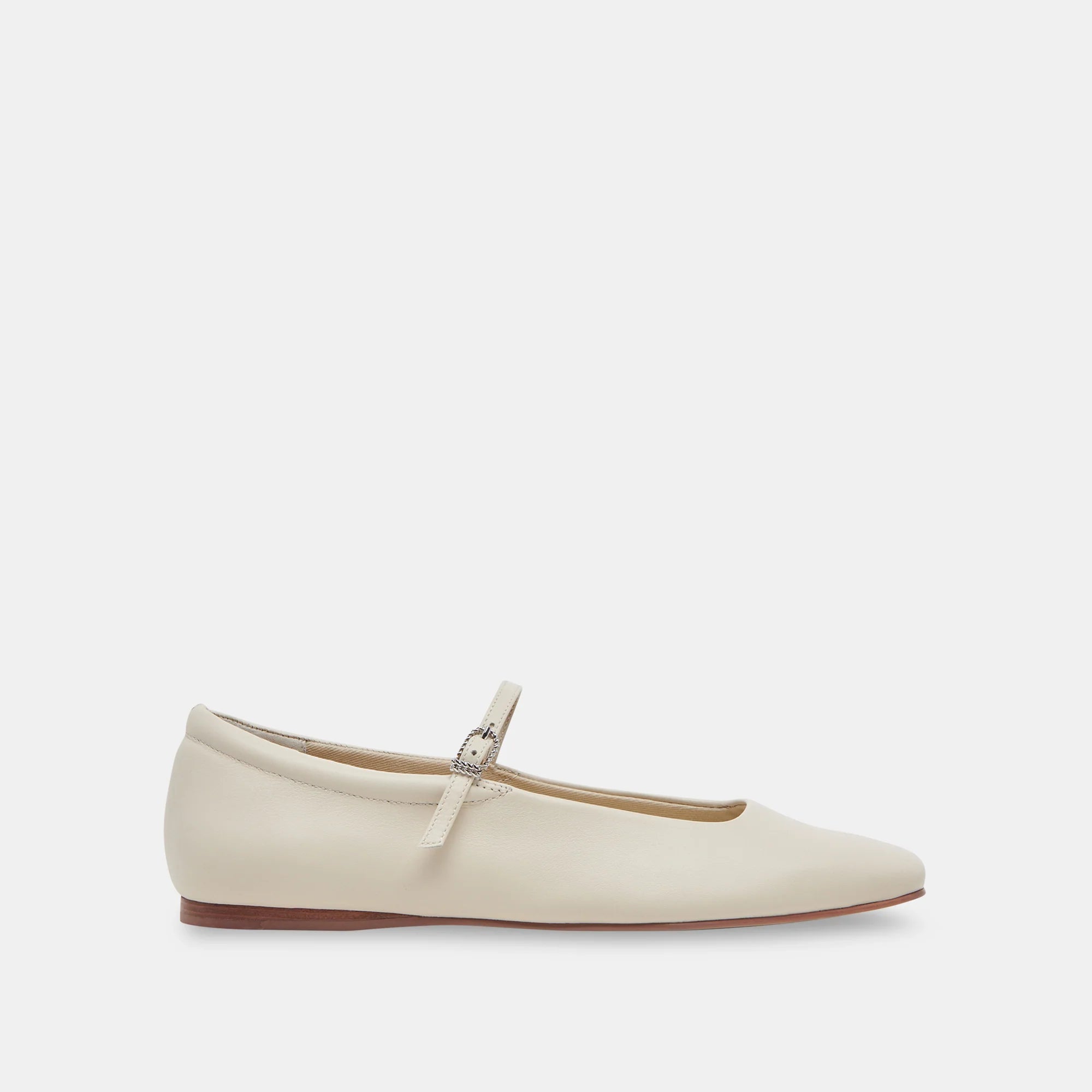 Dolce Vita Reyes Ballet Flats - Ivory Leather