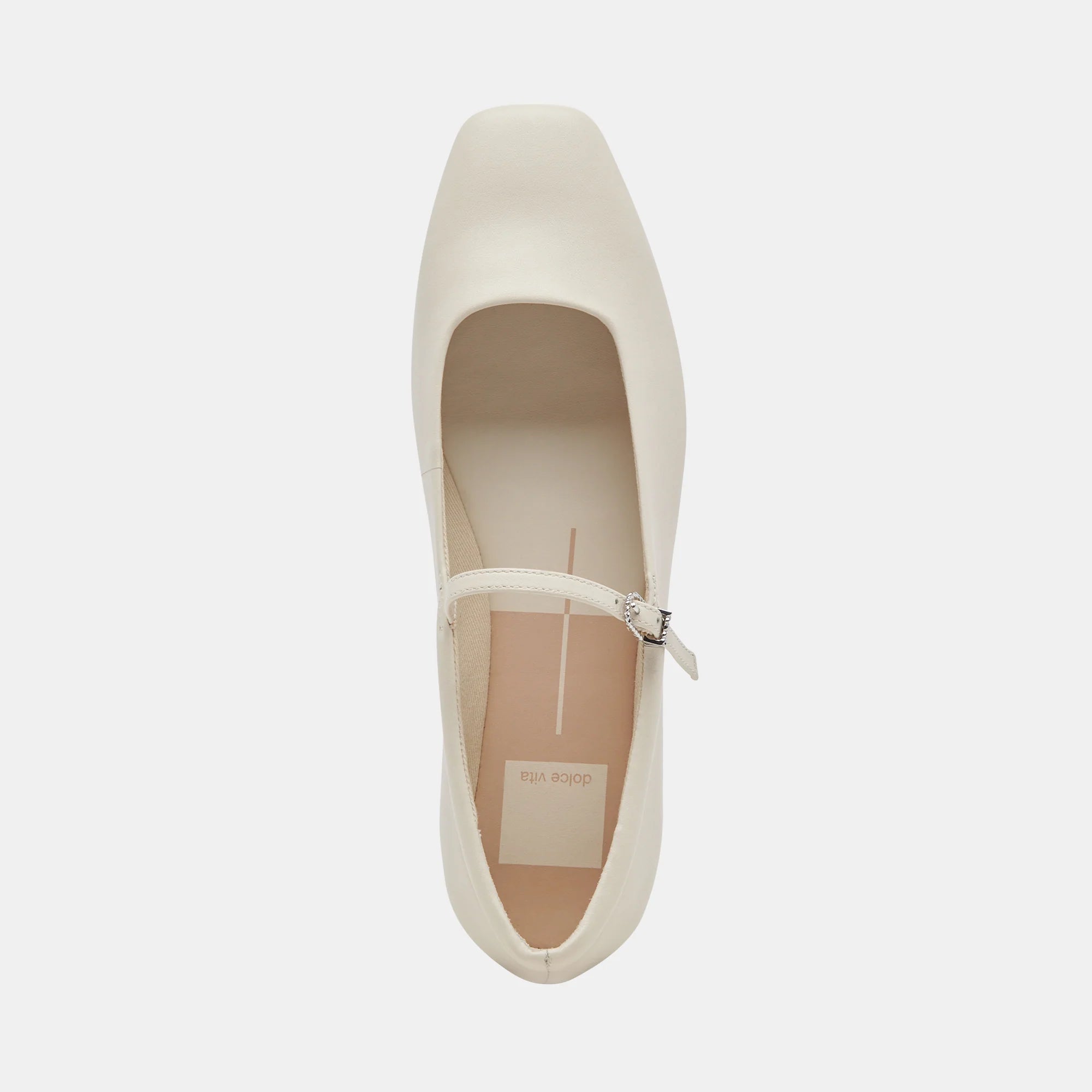 Dolce Vita Reyes Ballet Flats - Ivory Leather