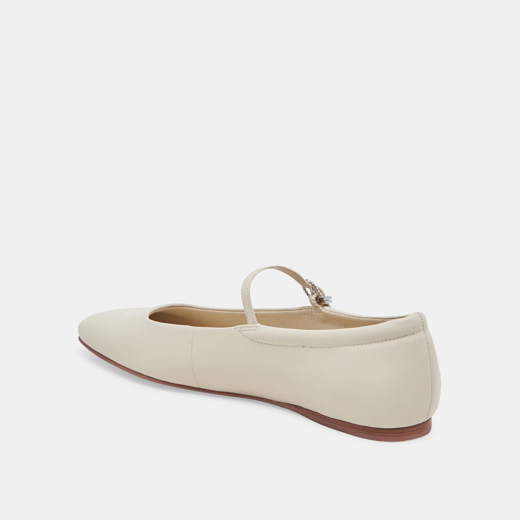 Dolce Vita Reyes Ballet Flats - Ivory Leather