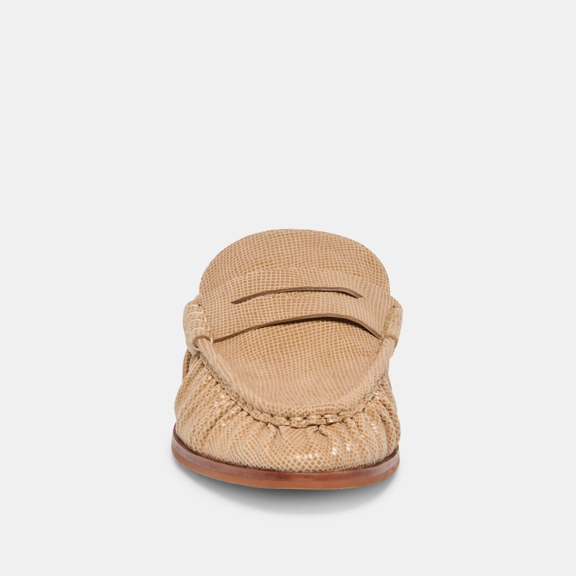 Dolce Vita Betzy Loafer - Latte Embossed Suede