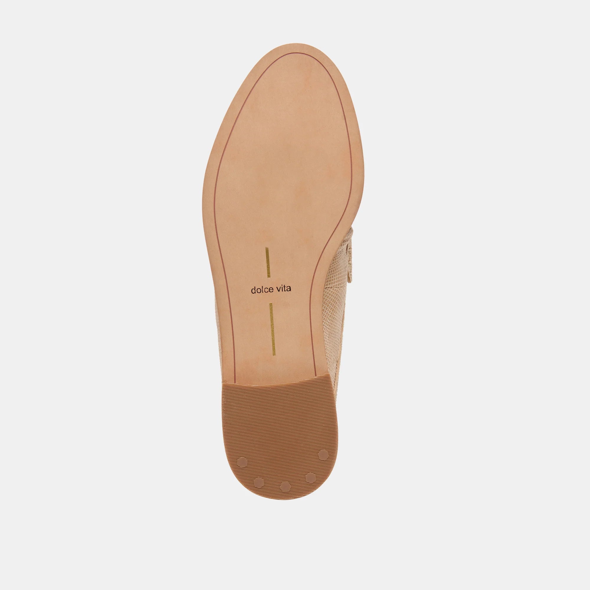 Dolce Vita Betzy Loafer - Latte Embossed Suede