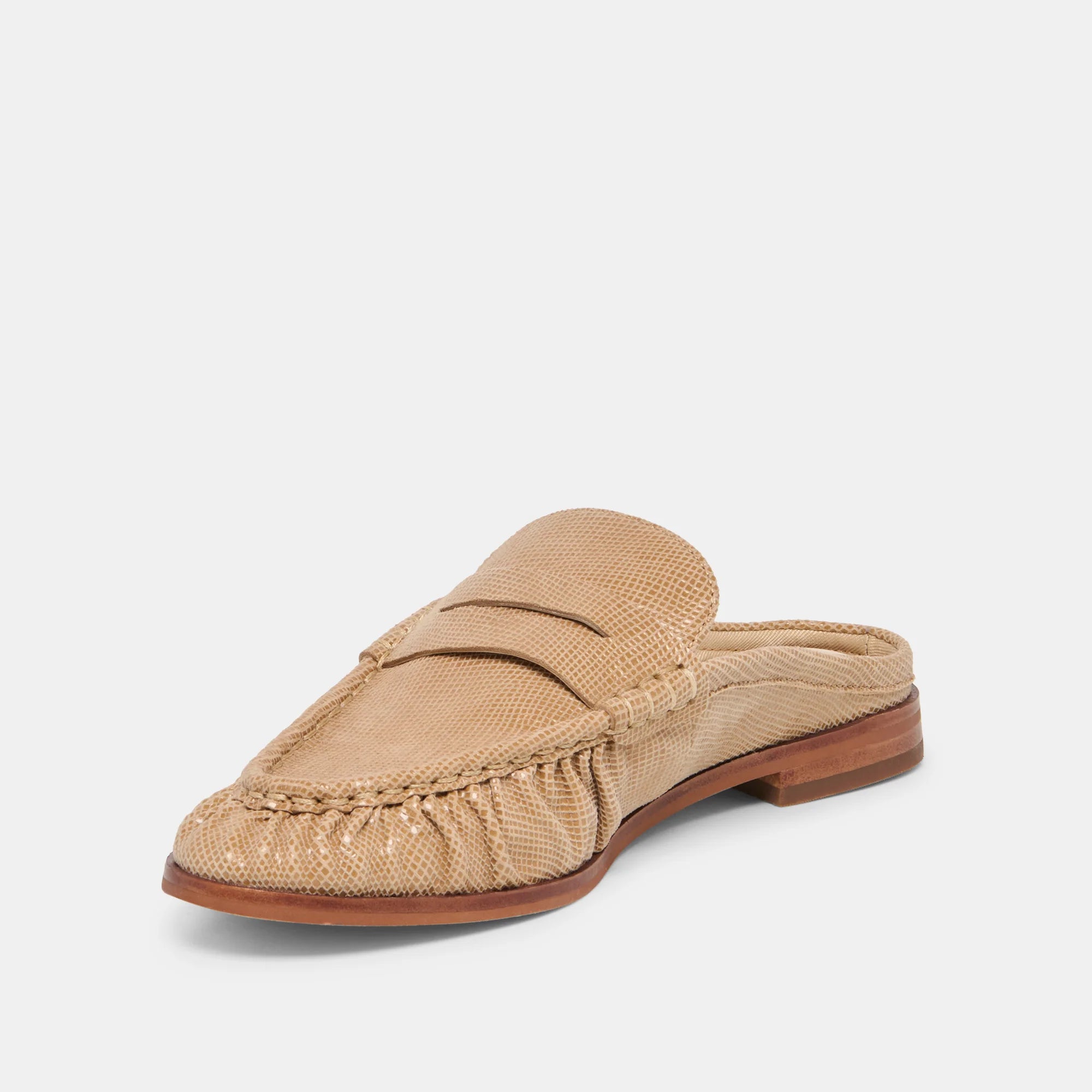 Dolce Vita Betzy Loafer - Latte Embossed Suede