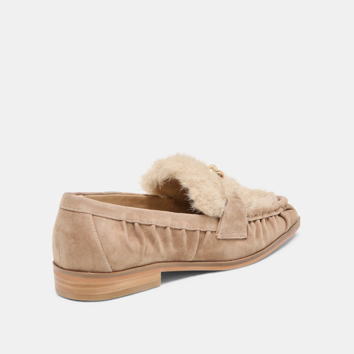Dolce Vita - Bonie Plush Loafers - Mushroom Suede