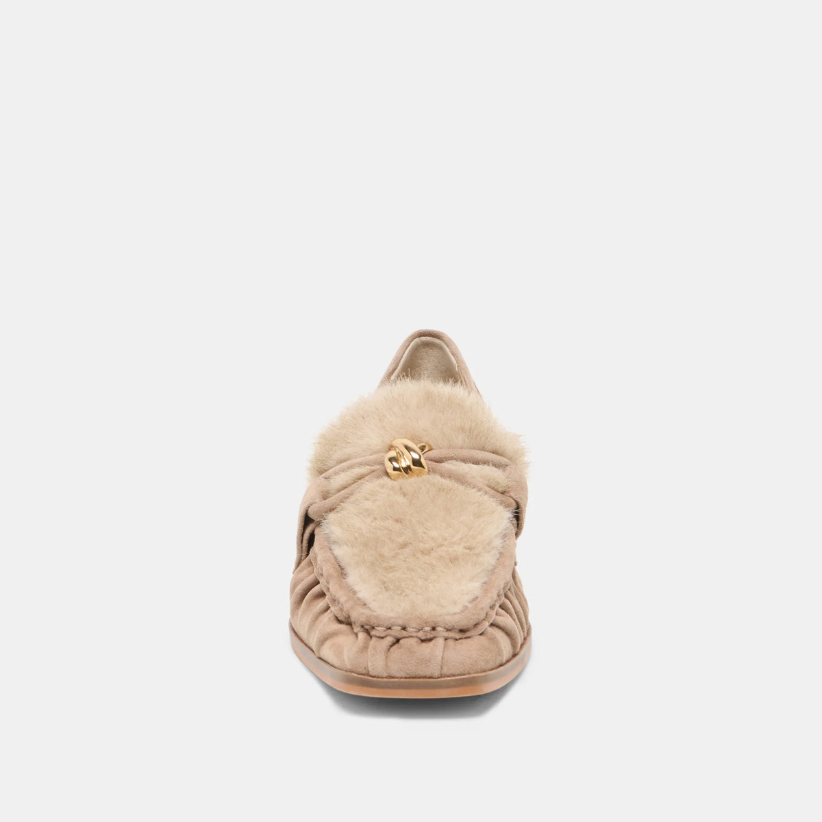 Dolce Vita - Bonie Plush Loafers - Mushroom Suede