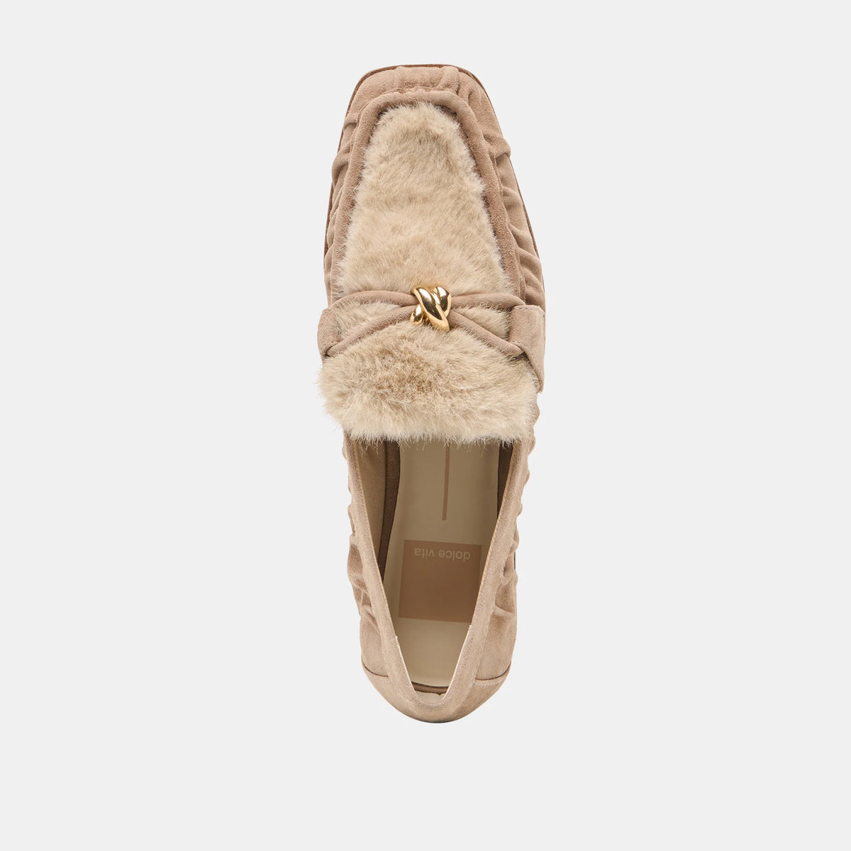 Dolce Vita - Bonie Plush Loafers - Mushroom Suede