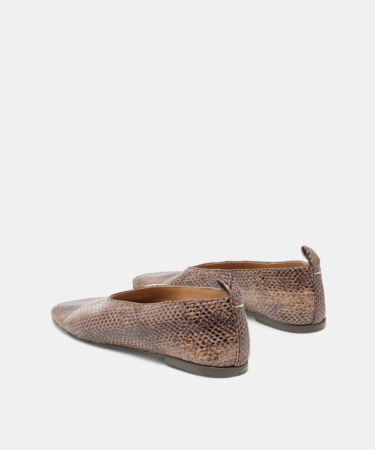 Dolce Vita - Kory Ballet Flats - Snake Embossed Leather