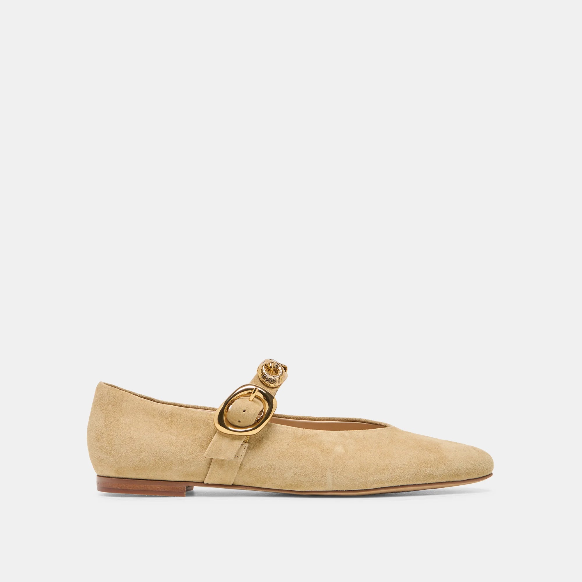 Dolce Vita Loree Flats - Desert Taupe Suede