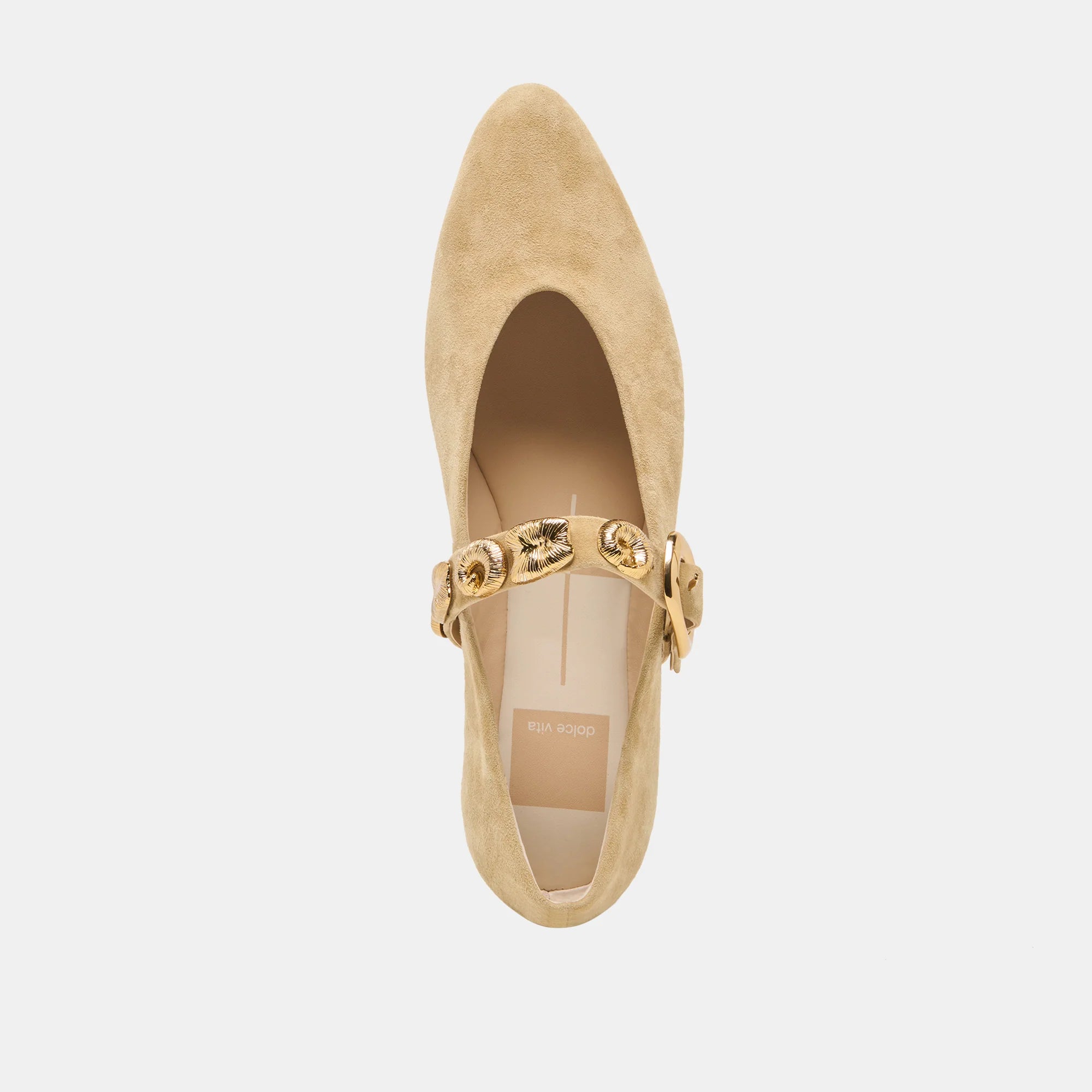 Dolce Vita Loree Flats - Desert Taupe Suede
