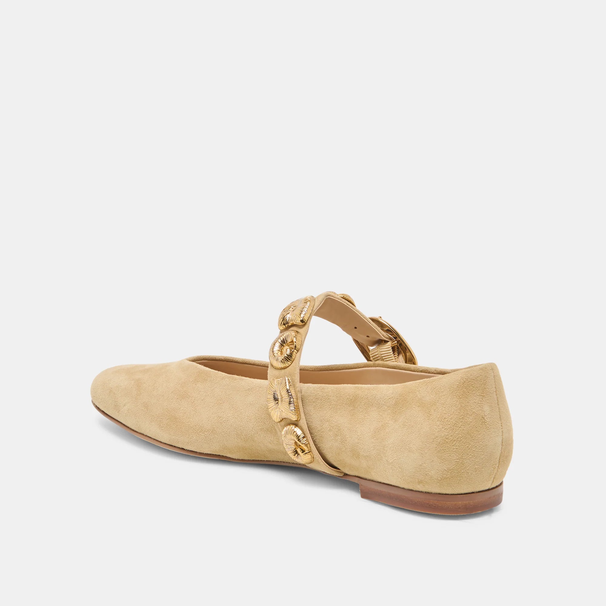 Dolce Vita Loree Flats - Desert Taupe Suede
