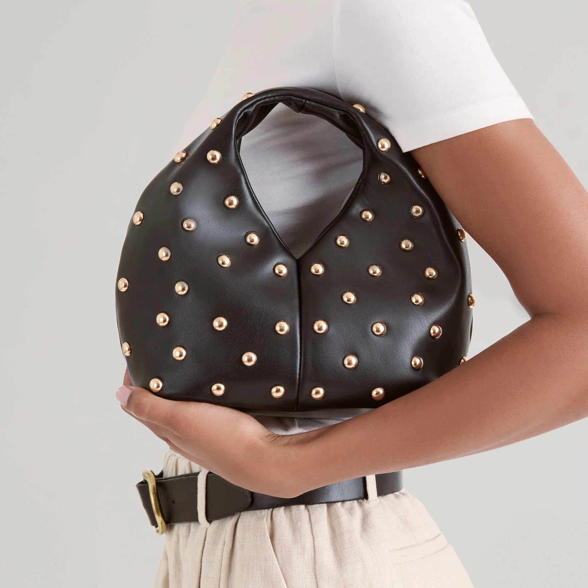 Dolce Vita Dahlia Studded Bag - Black