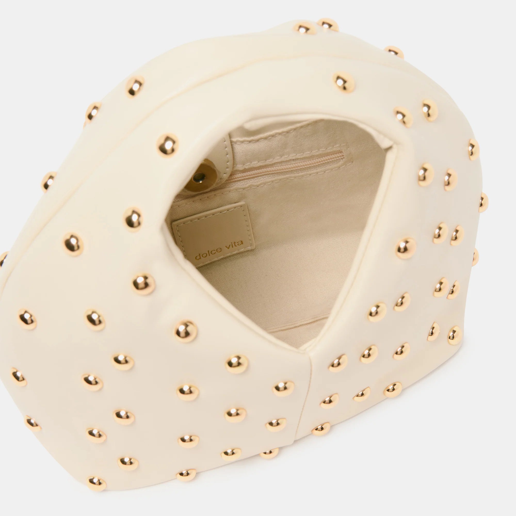 Dolce Vita Dahlia Studded Bag - Cream