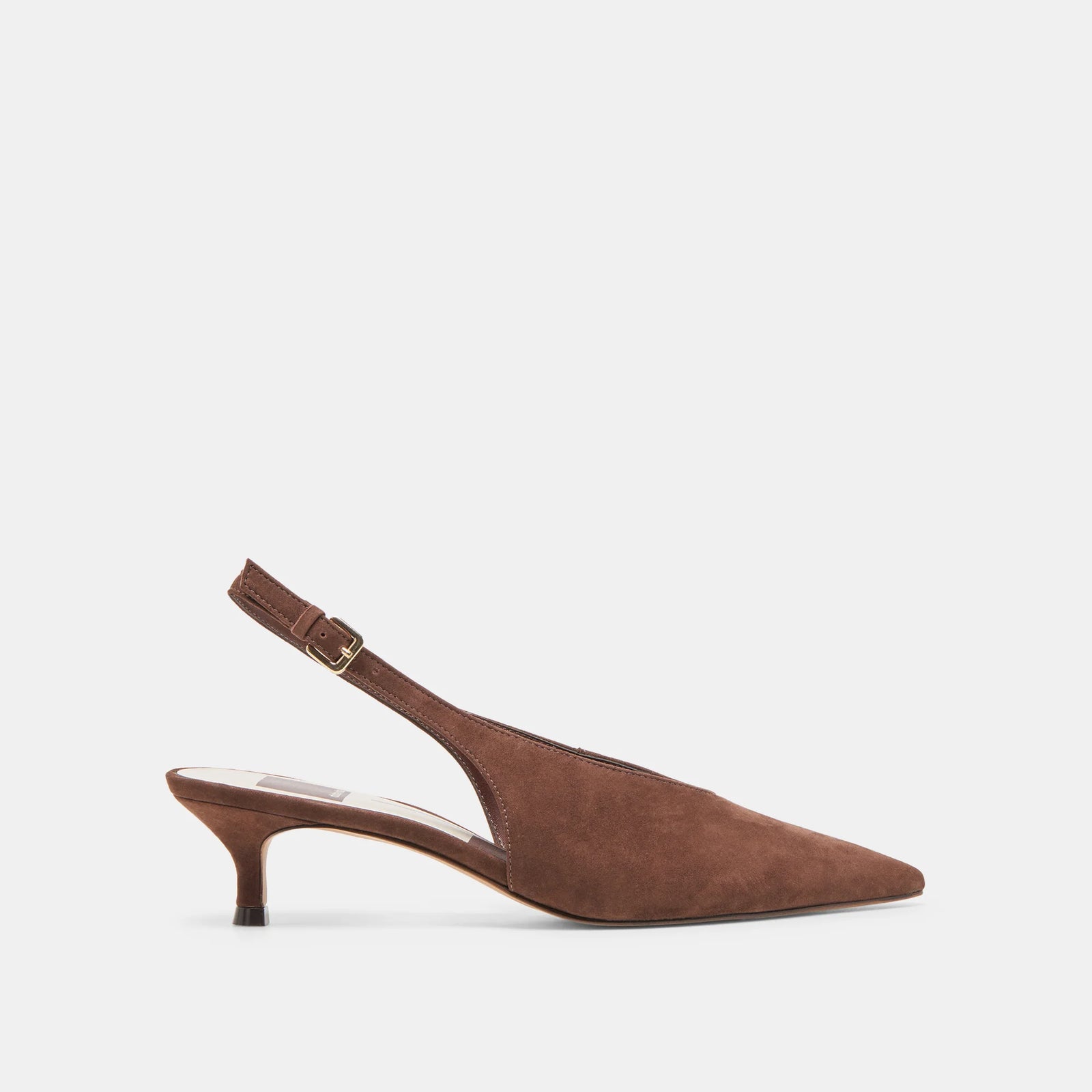 Dolce Vita Alenna Heels - Dark Brown Suede