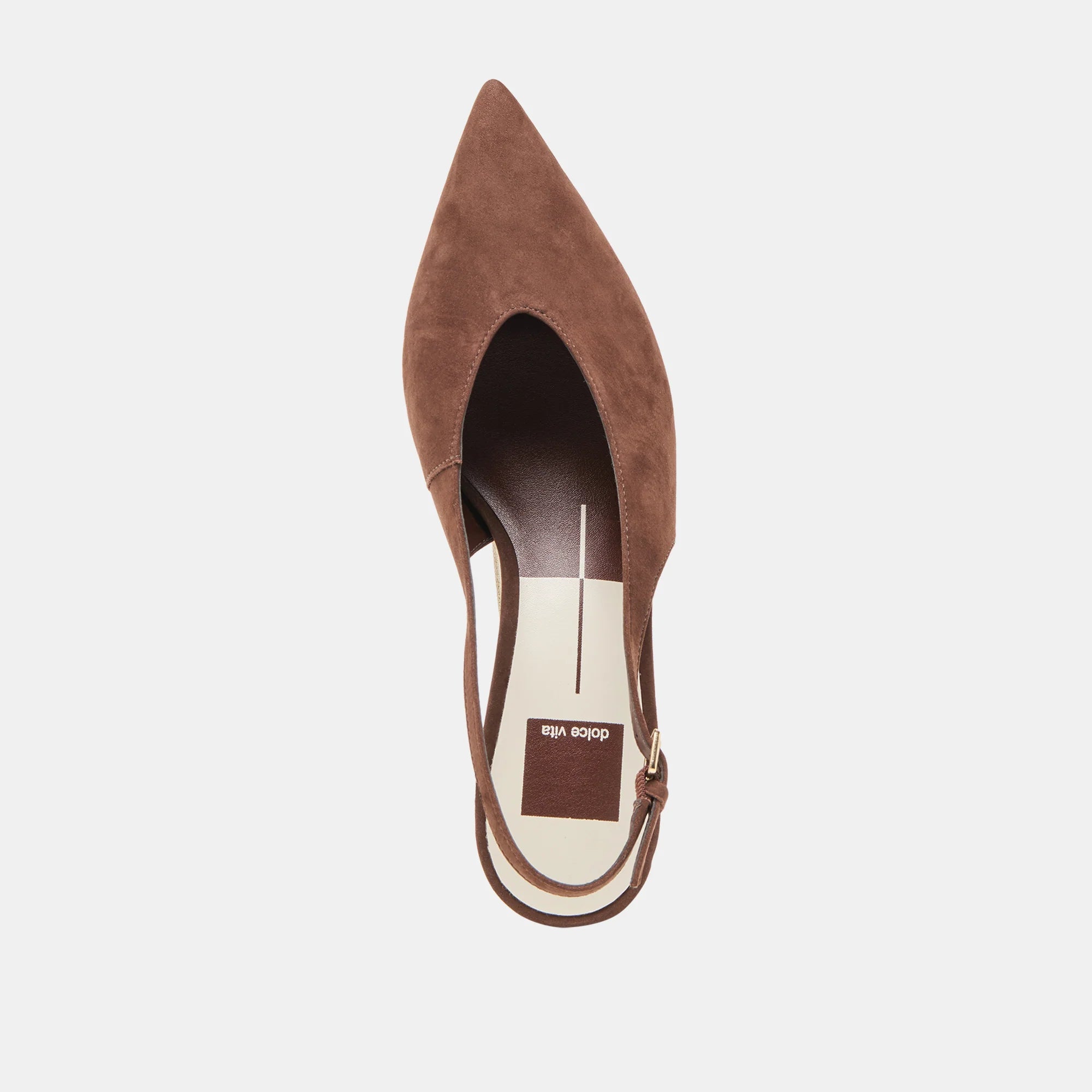 Dolce Vita Alenna Heels - Dark Brown Suede