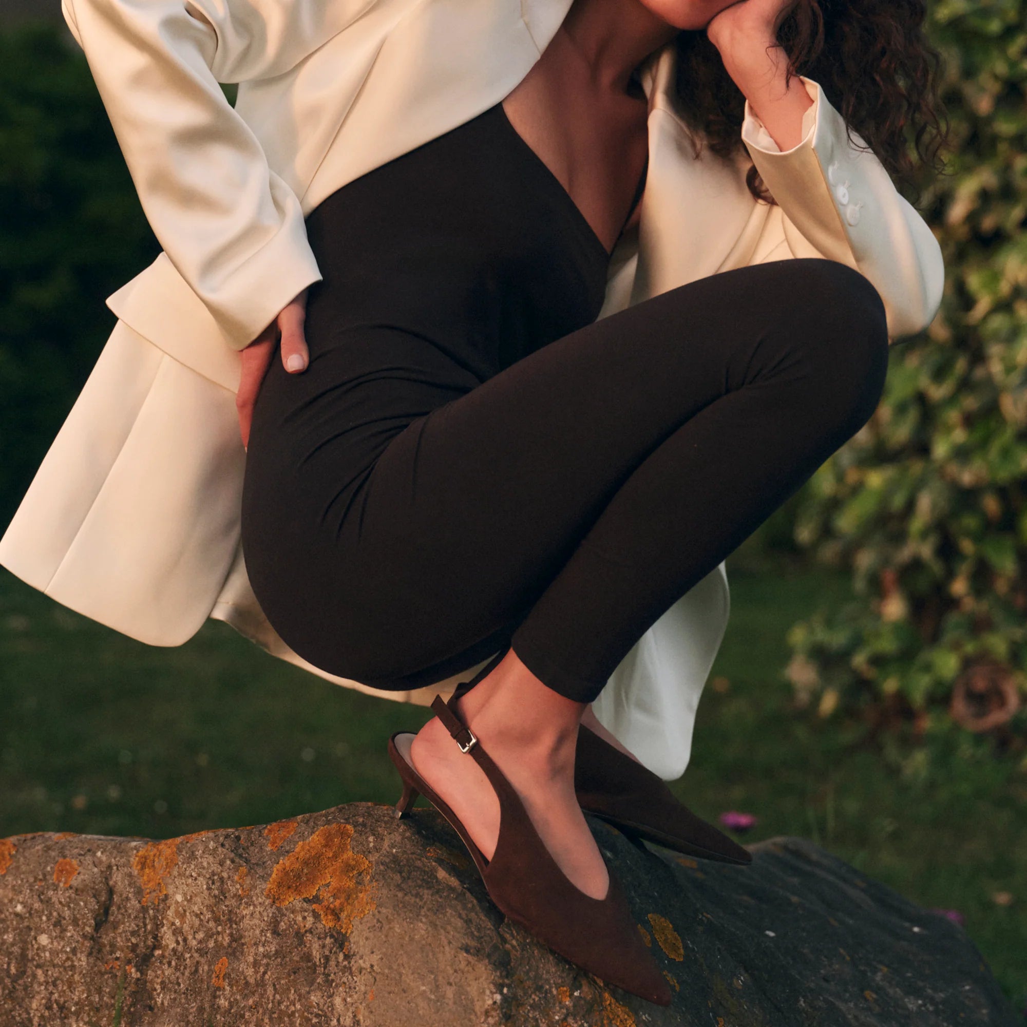 Dolce Vita Alenna Heels - Dark Brown Suede