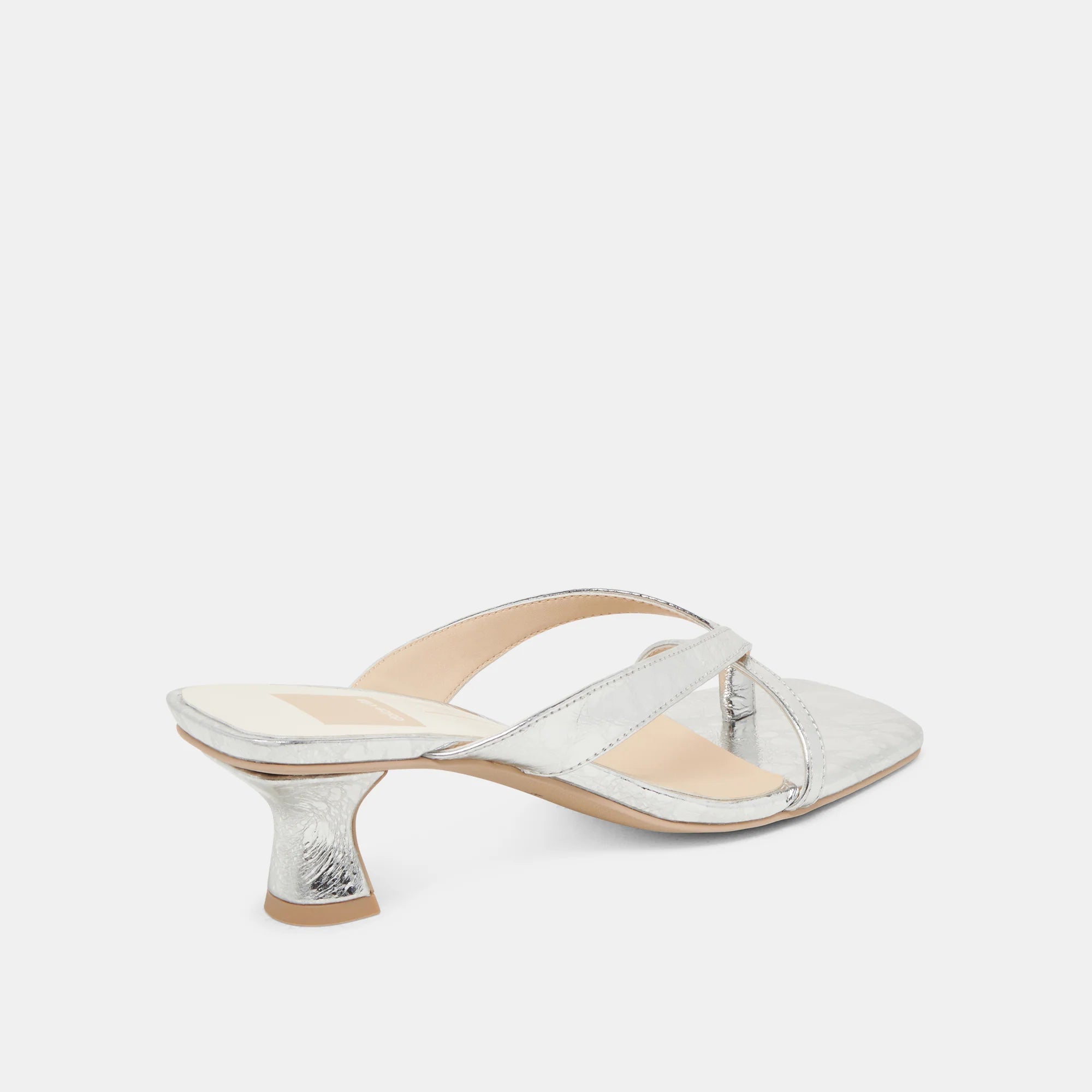 Dolce Vita Brevel Heels - Silver Leather