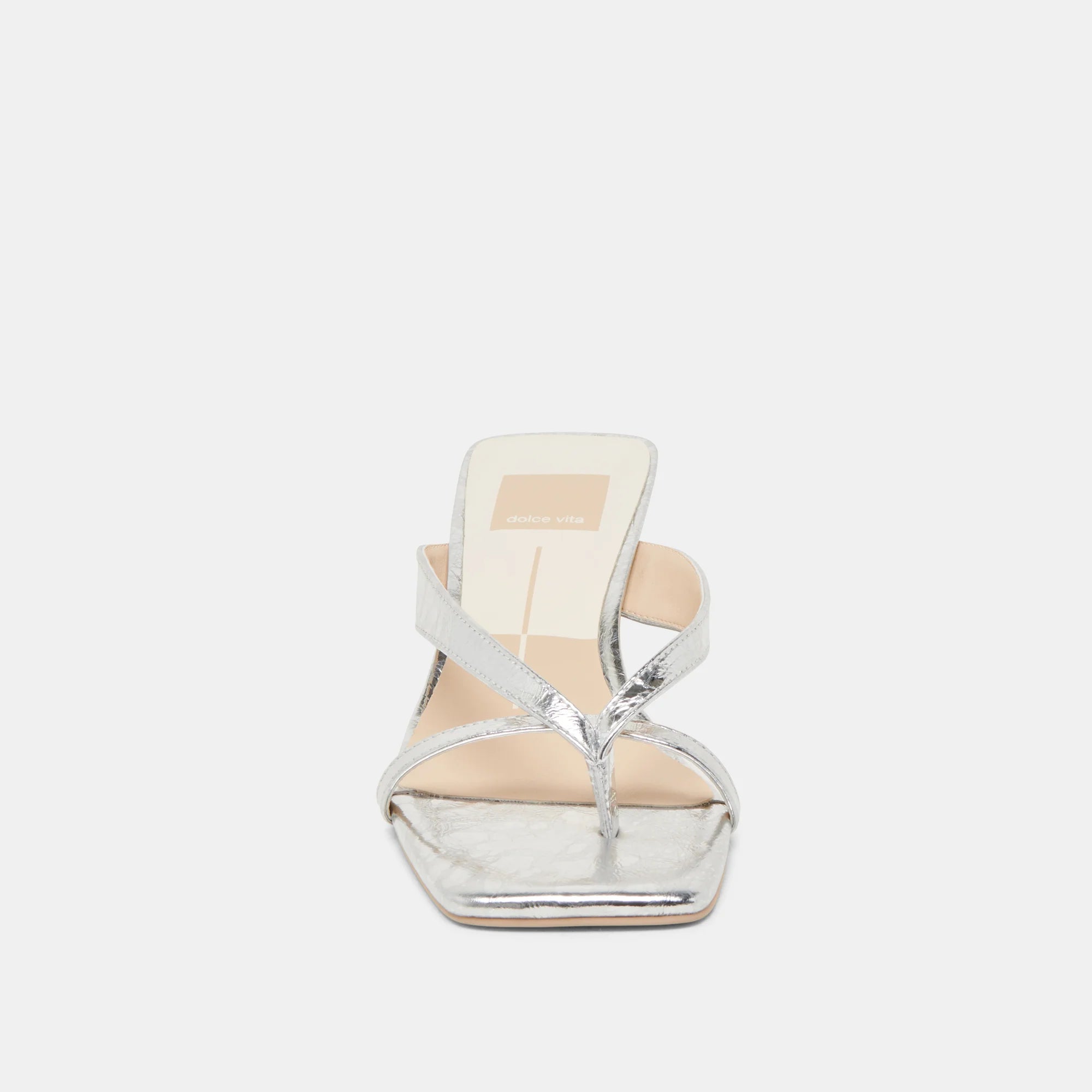 Dolce Vita Brevel Heels - Silver Leather