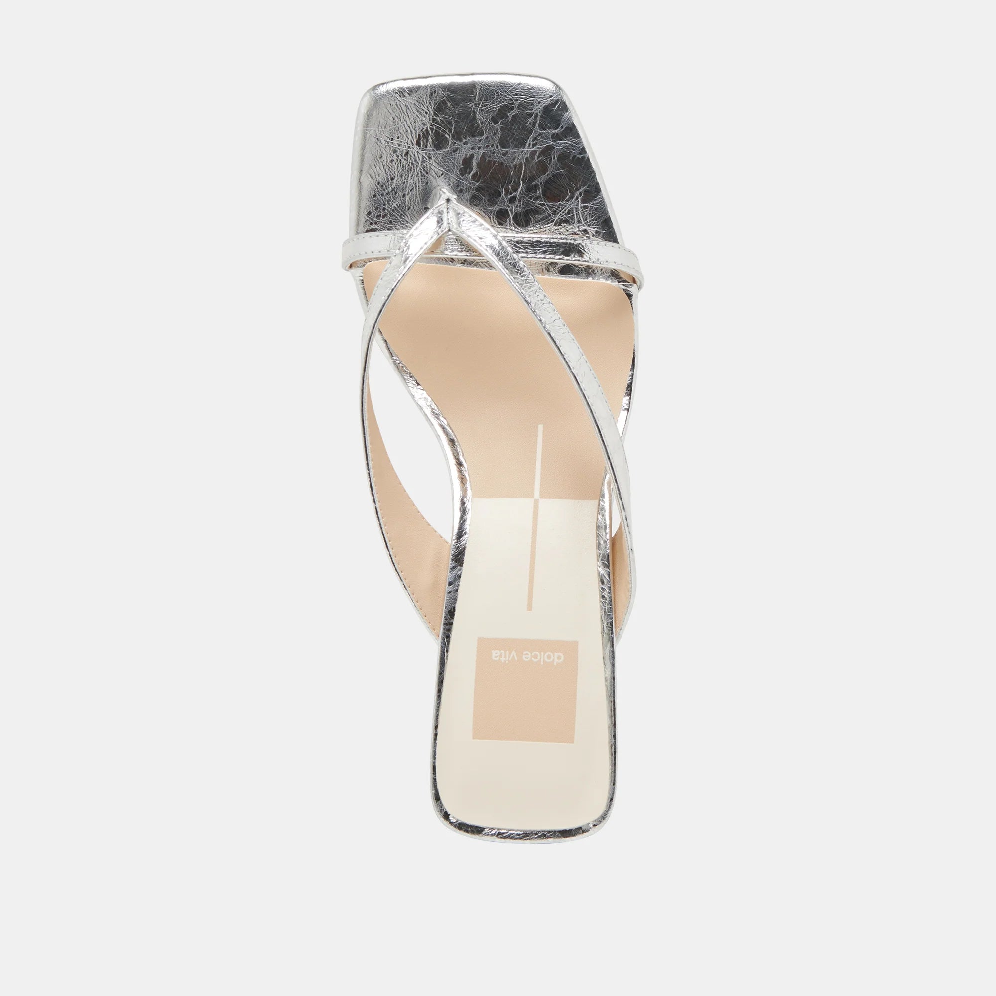 Dolce Vita Brevel Heels - Silver Leather