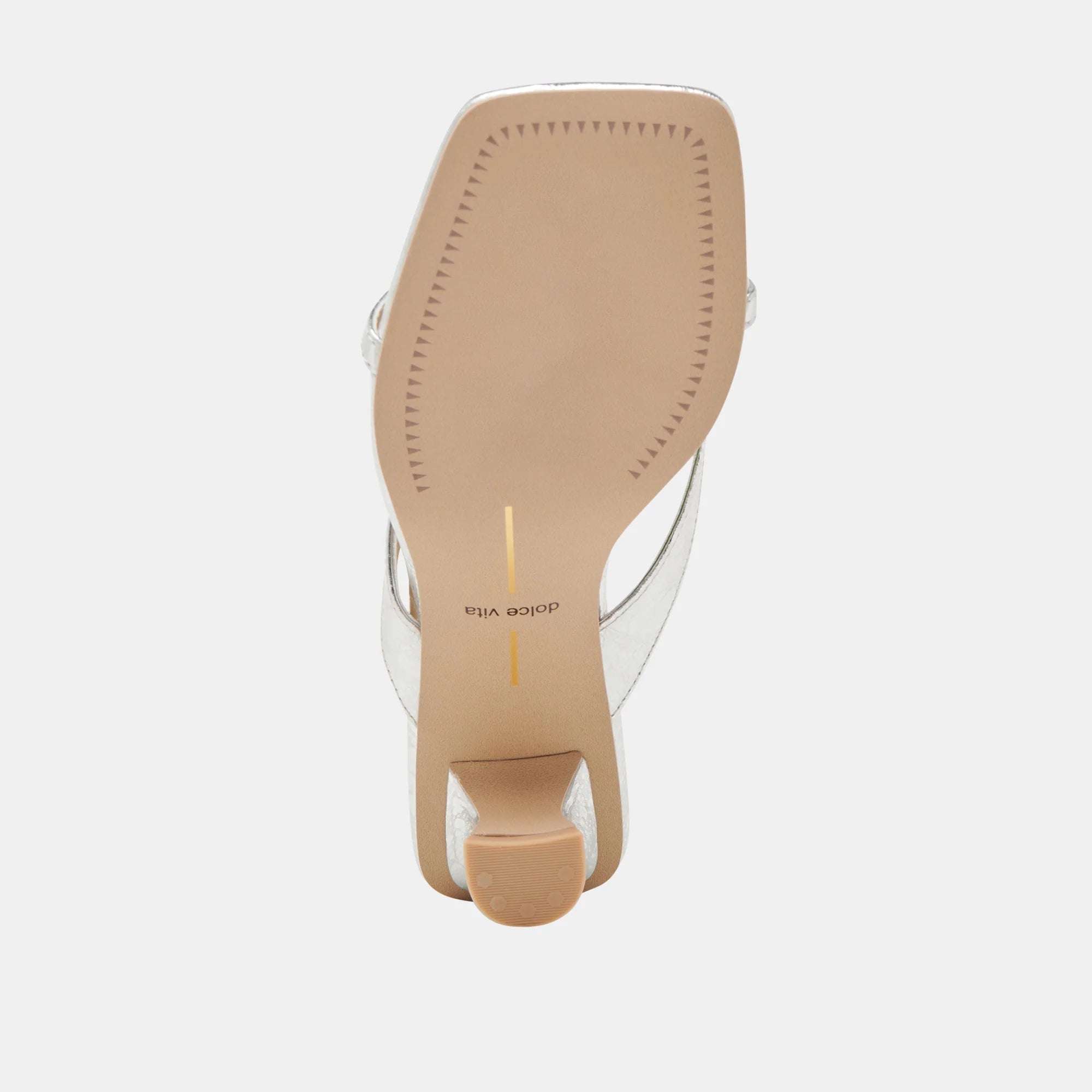 Dolce Vita Brevel Heels - Silver Leather