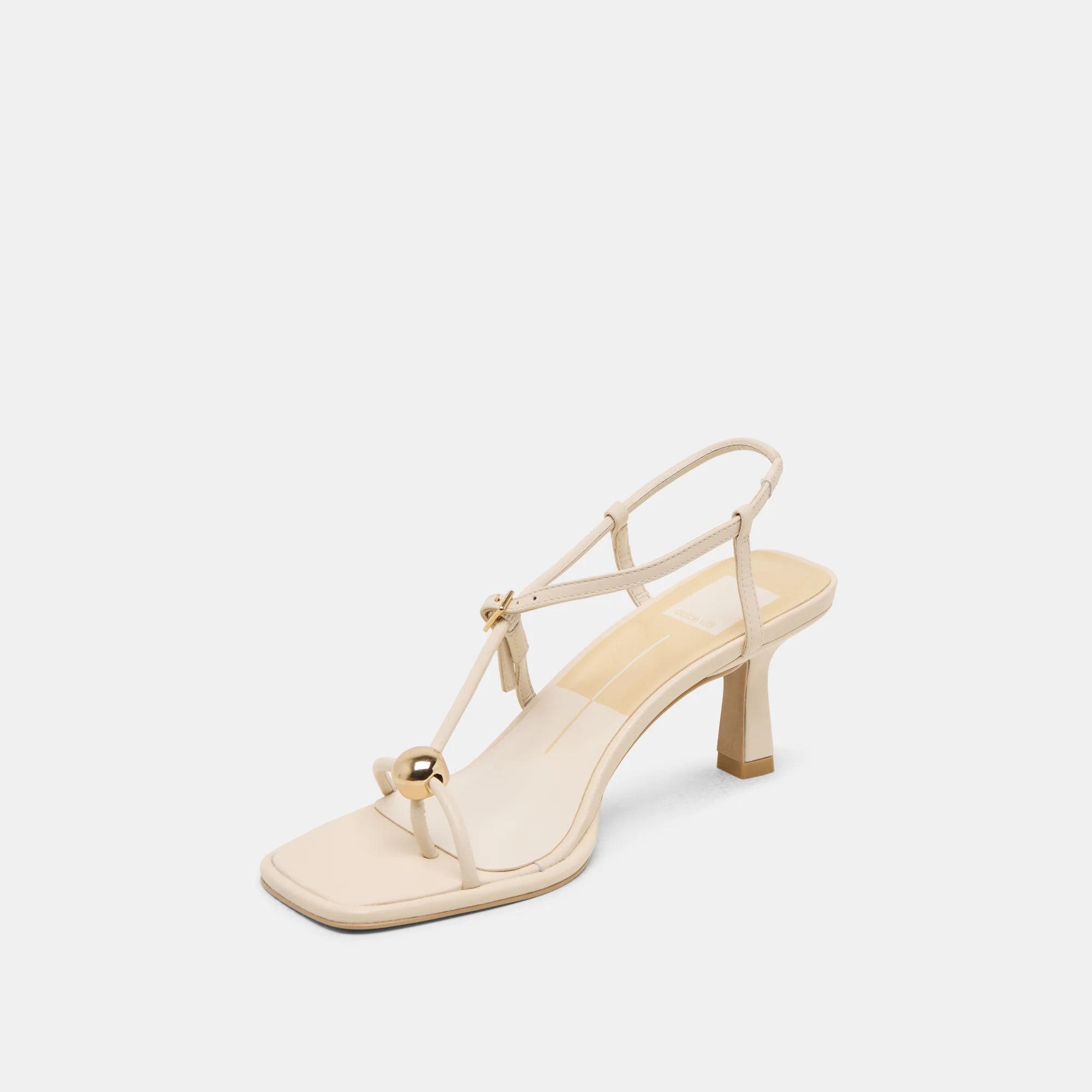Dolce Vita Mylee Heels - Cream Leather