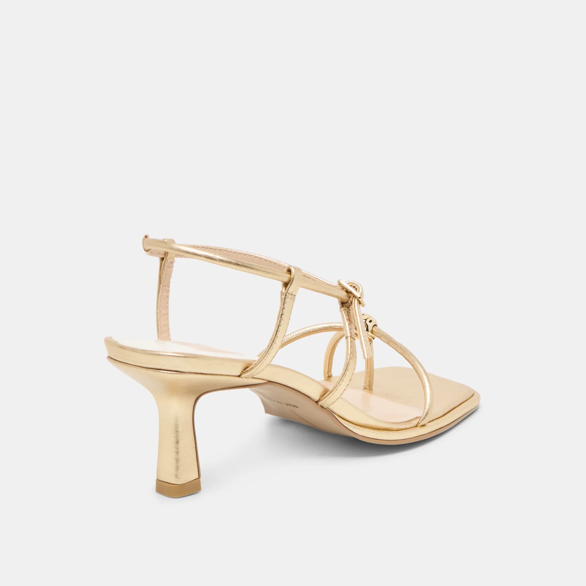 Dolce Vita Mylee Heels - Gold Leather