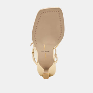Dolce Vita Mylee Heels - Gold Leather