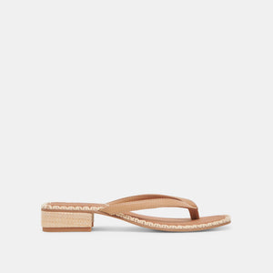 Dolce Vita Barty Sandals - Light Tan Leather