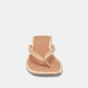 Dolce Vita Barty Sandals - Light Tan Leather