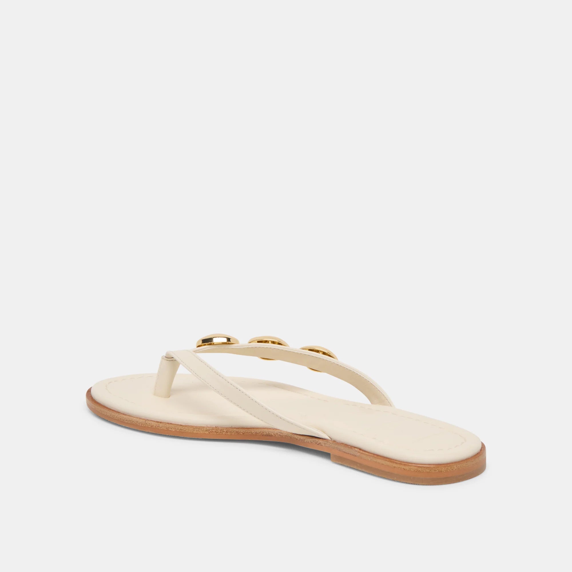 Dolce Vita Juny Sandals - Off White Leather