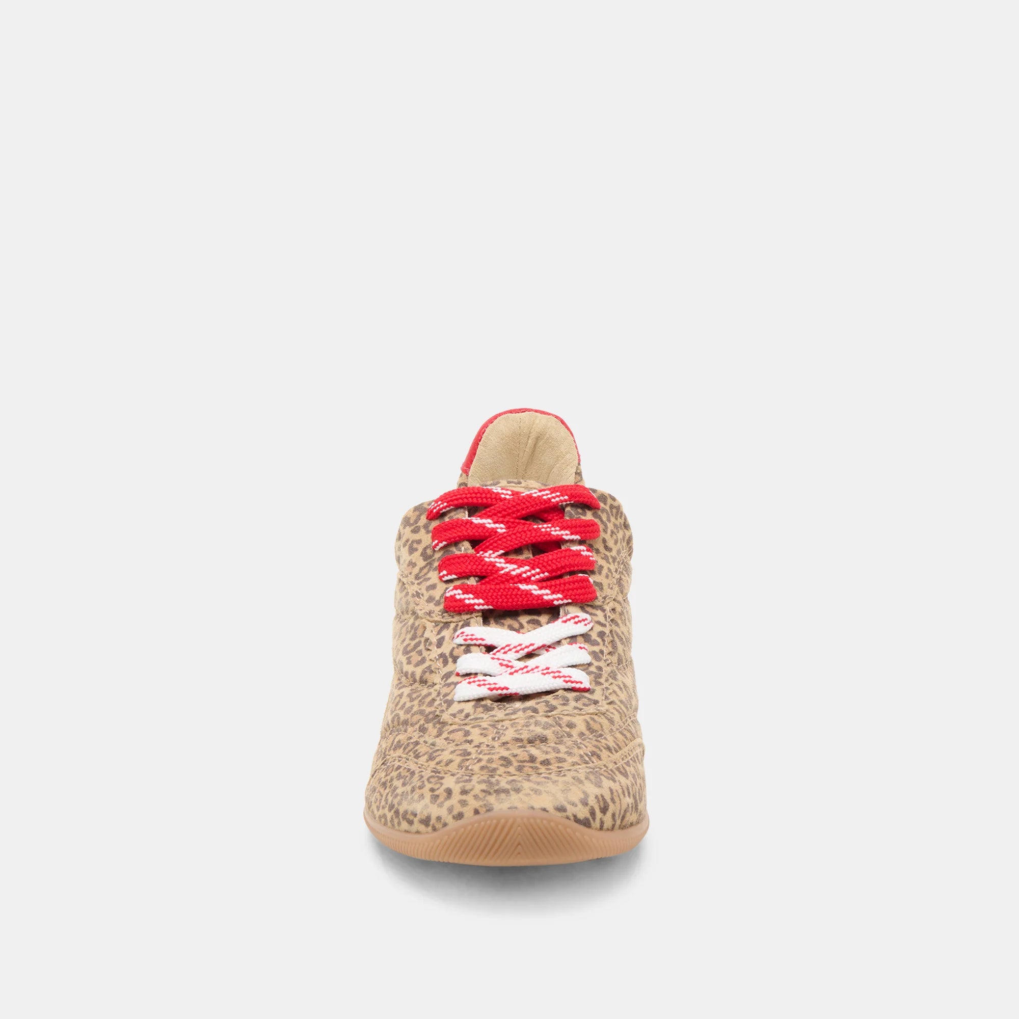 Dolce Vita Laini Sneakers - Tan Leopard Suede