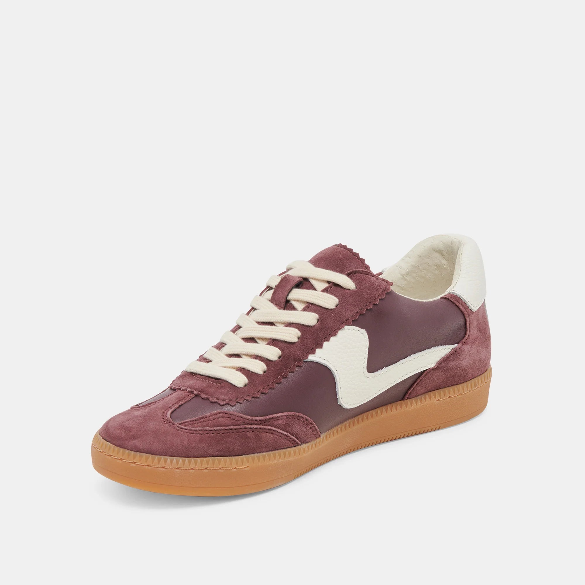 Dolce Vita Notice Sneaker - Cranberry Suede