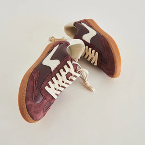 Dolce Vita Notice Sneaker - Cranberry Suede