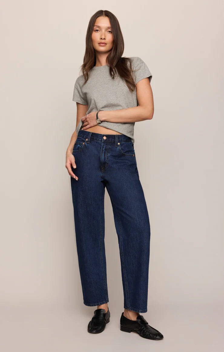 Z Supply - The Off Duty Bowed Ankle Jeans - Horizon