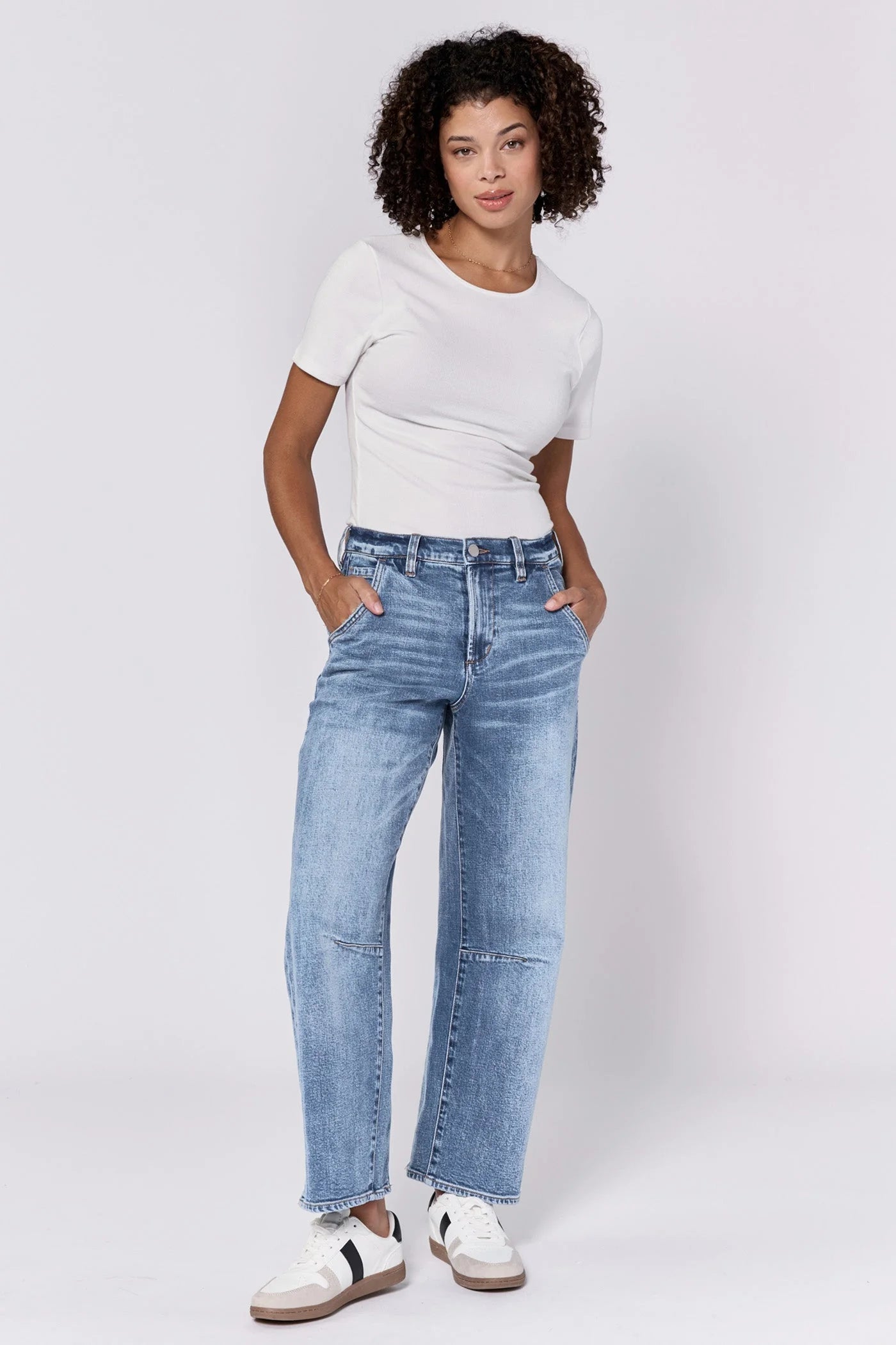 Lasso High Rise Cropped Pants - Western Hue