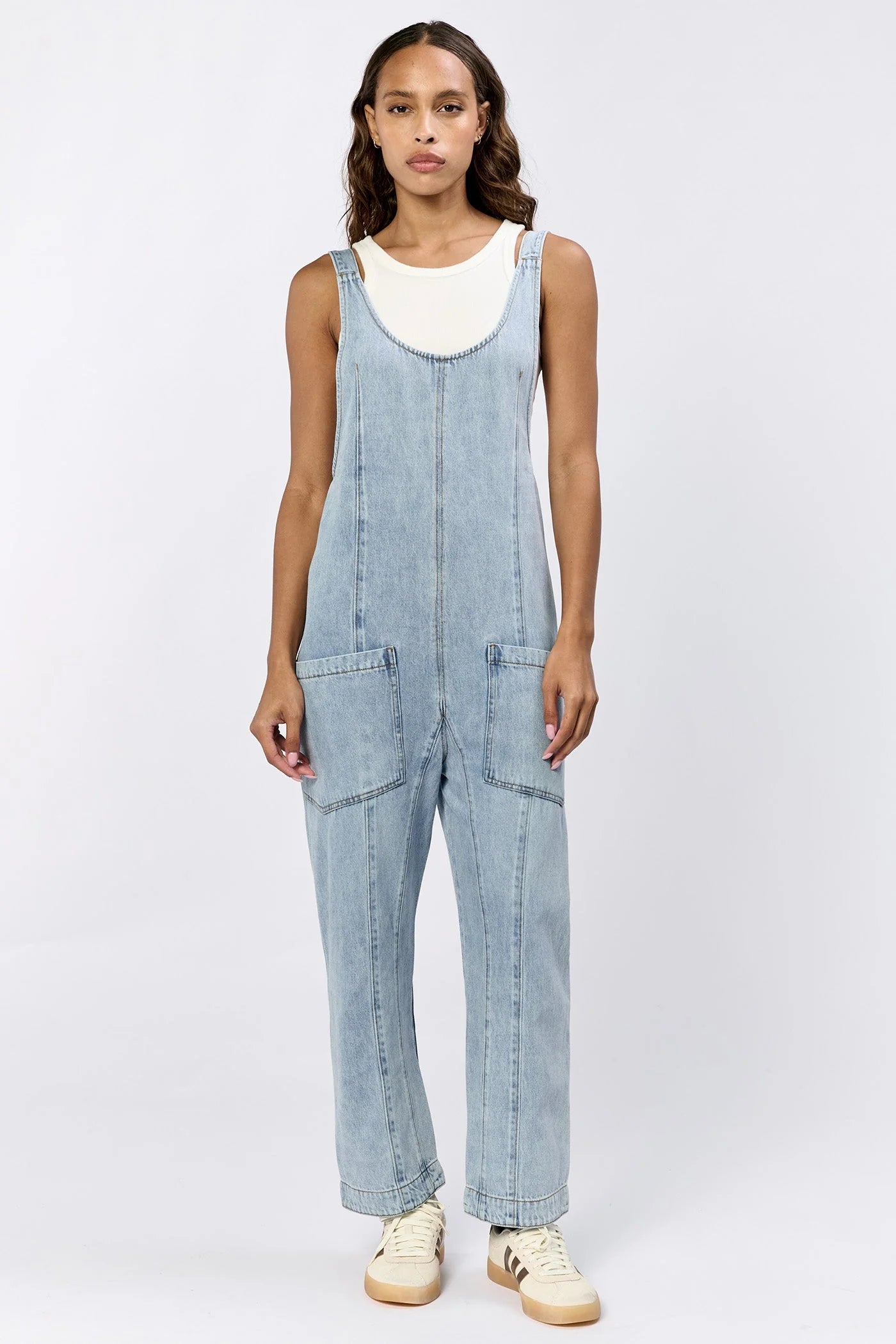 Julie Denim Jumpsuit