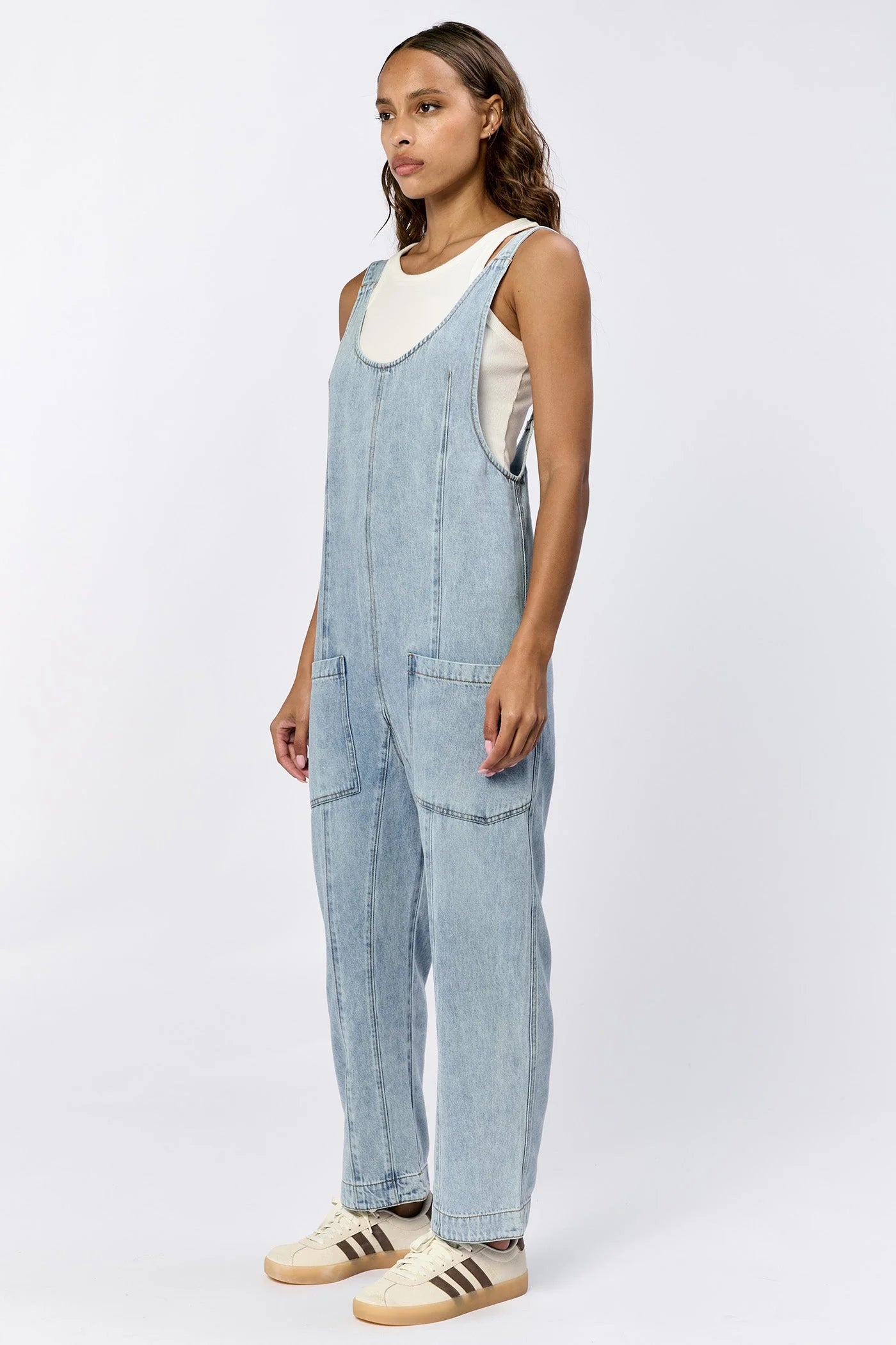 Julie Denim Jumpsuit