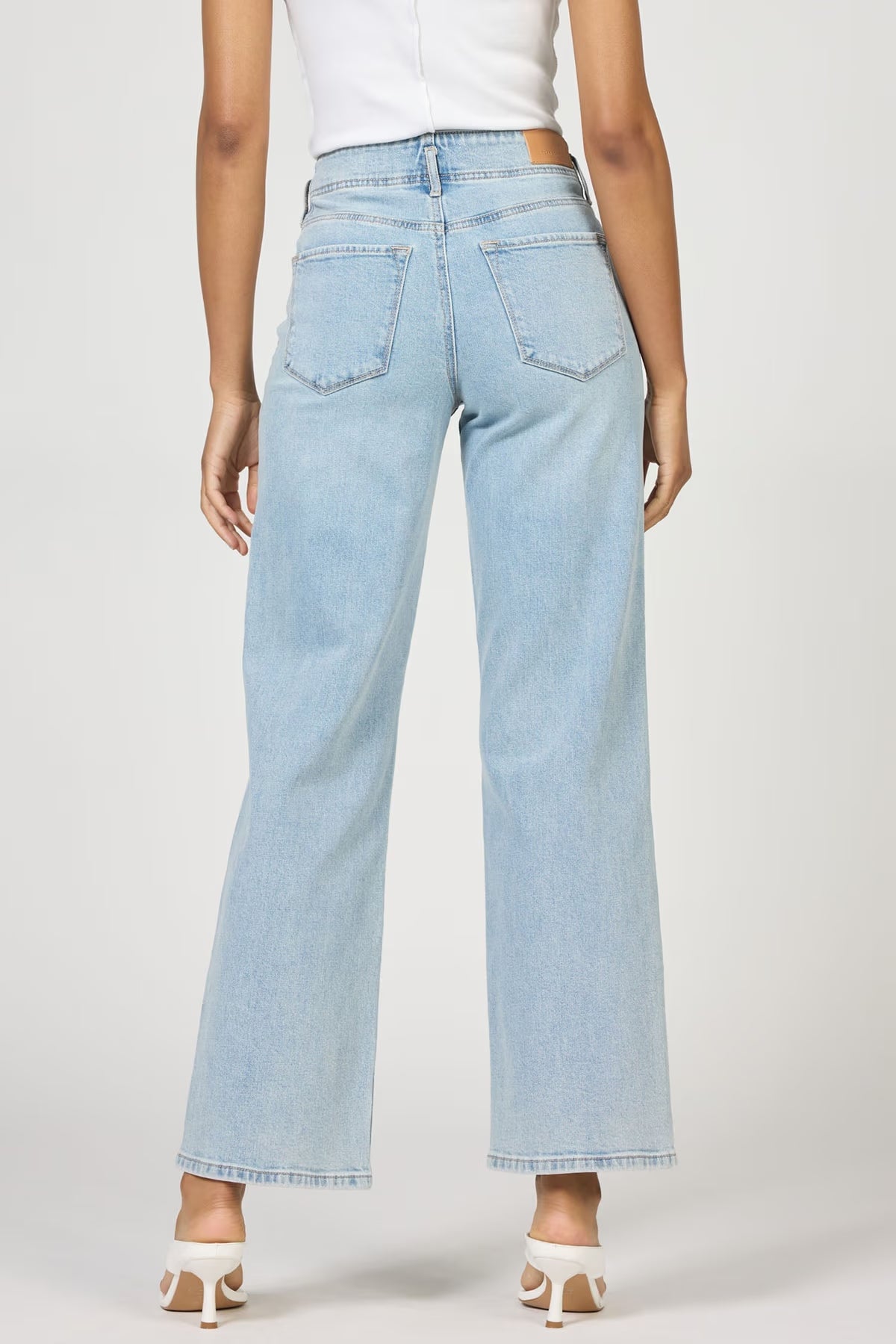 Holly High Rise Denim Jeans - Morning Sky