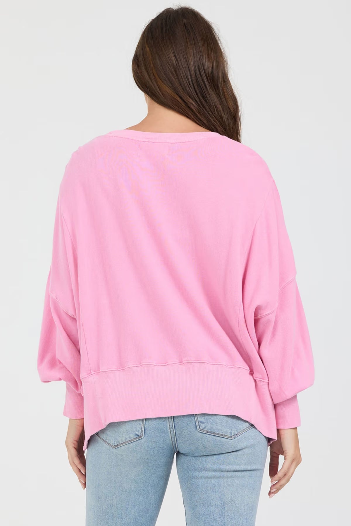 Trenton Pullover Top - Cashmere Rose