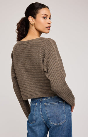 Niko Pullover Sweater - Heather Umber