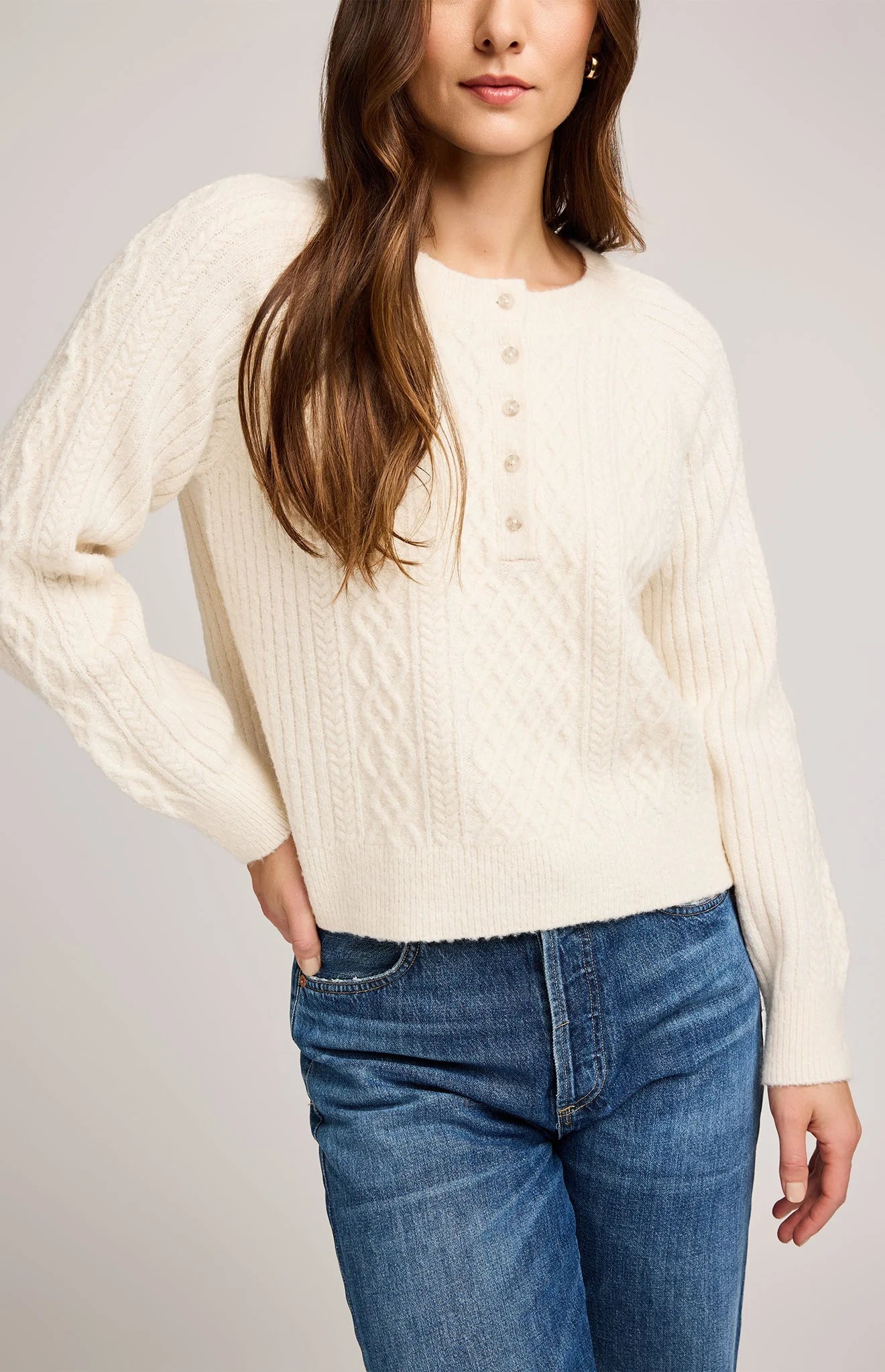 Aspen Cardigan - Cream