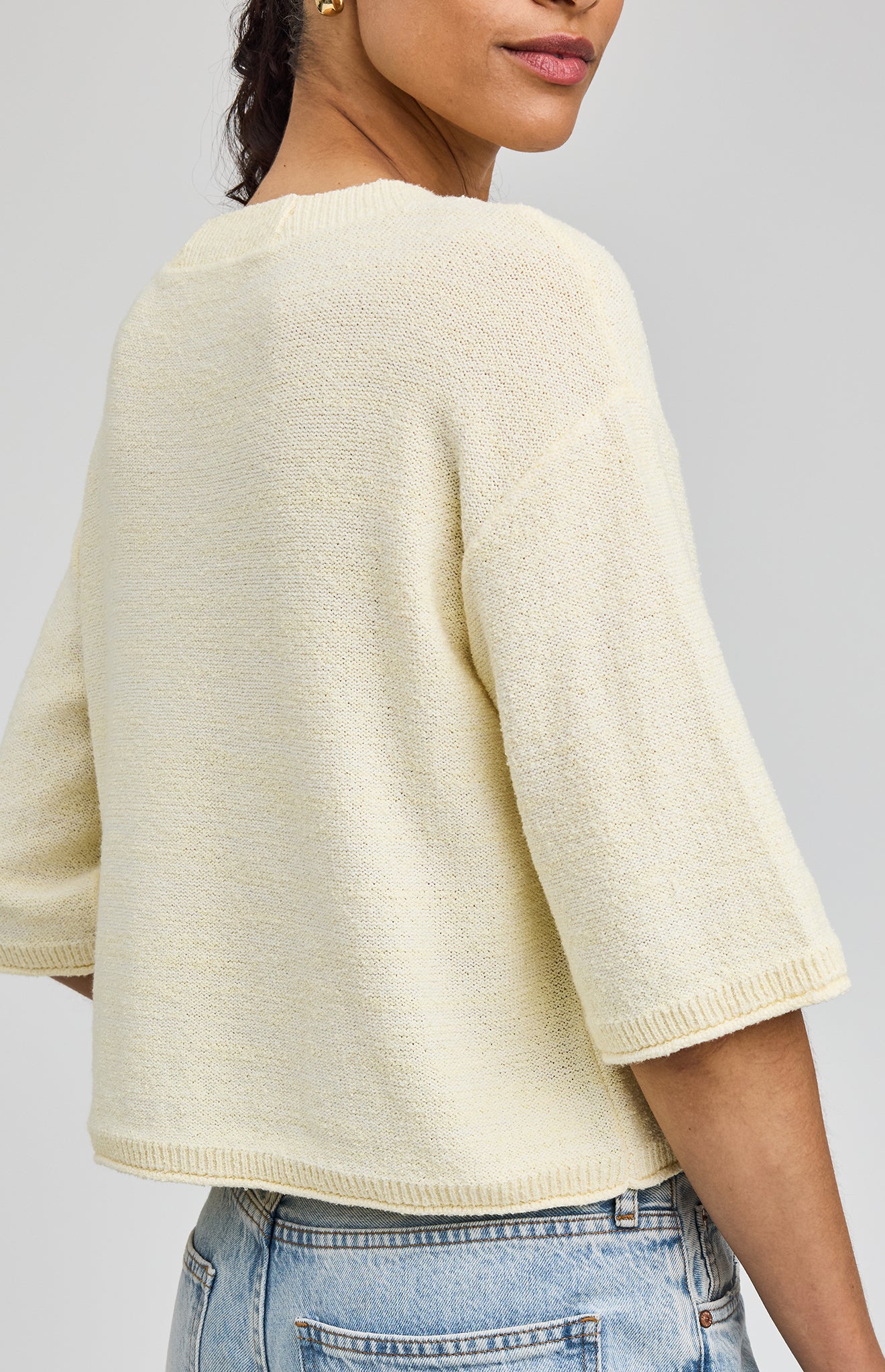 Genevieve Knit Sweater - Butter