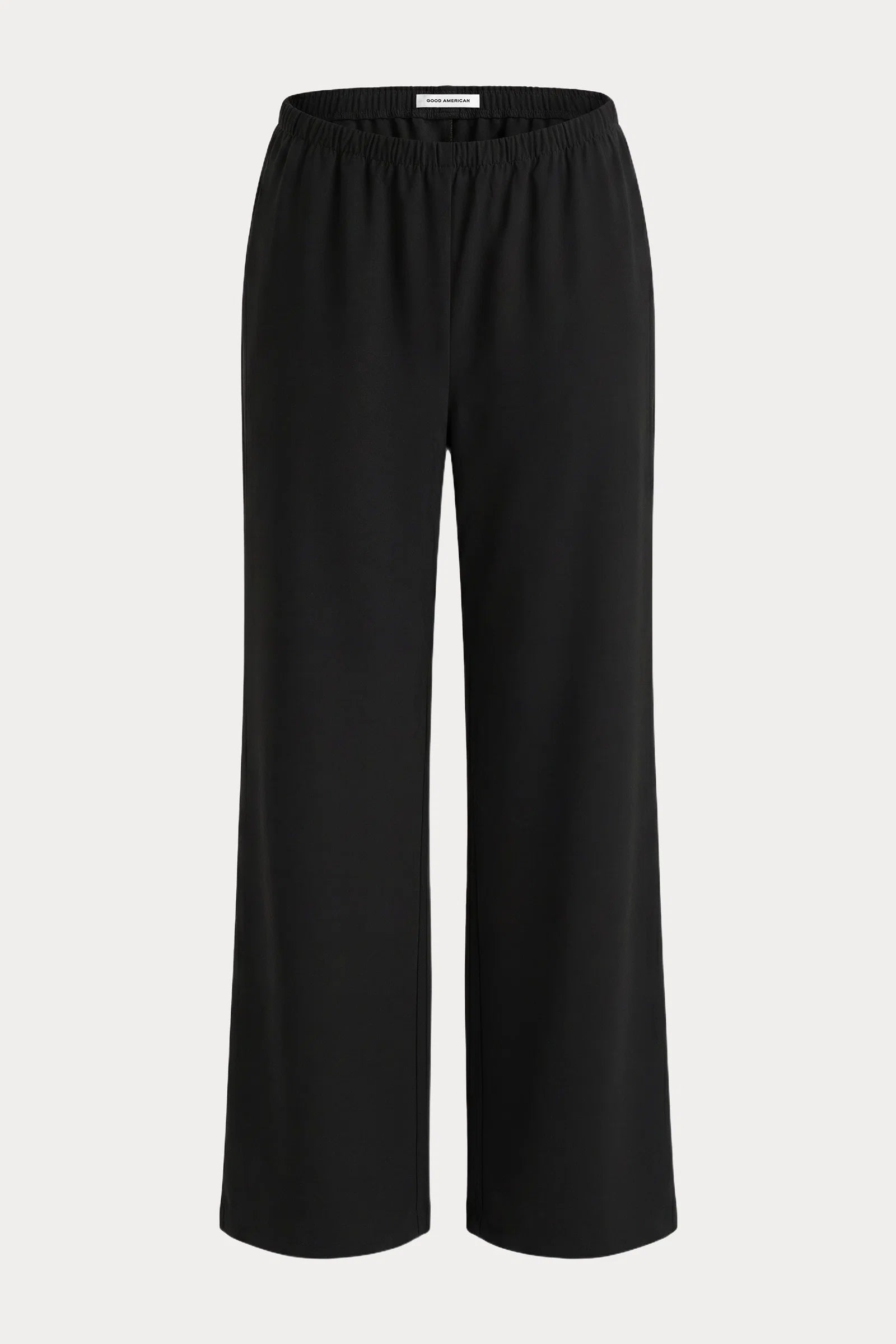 Good American - The Pull On Trouser - Black