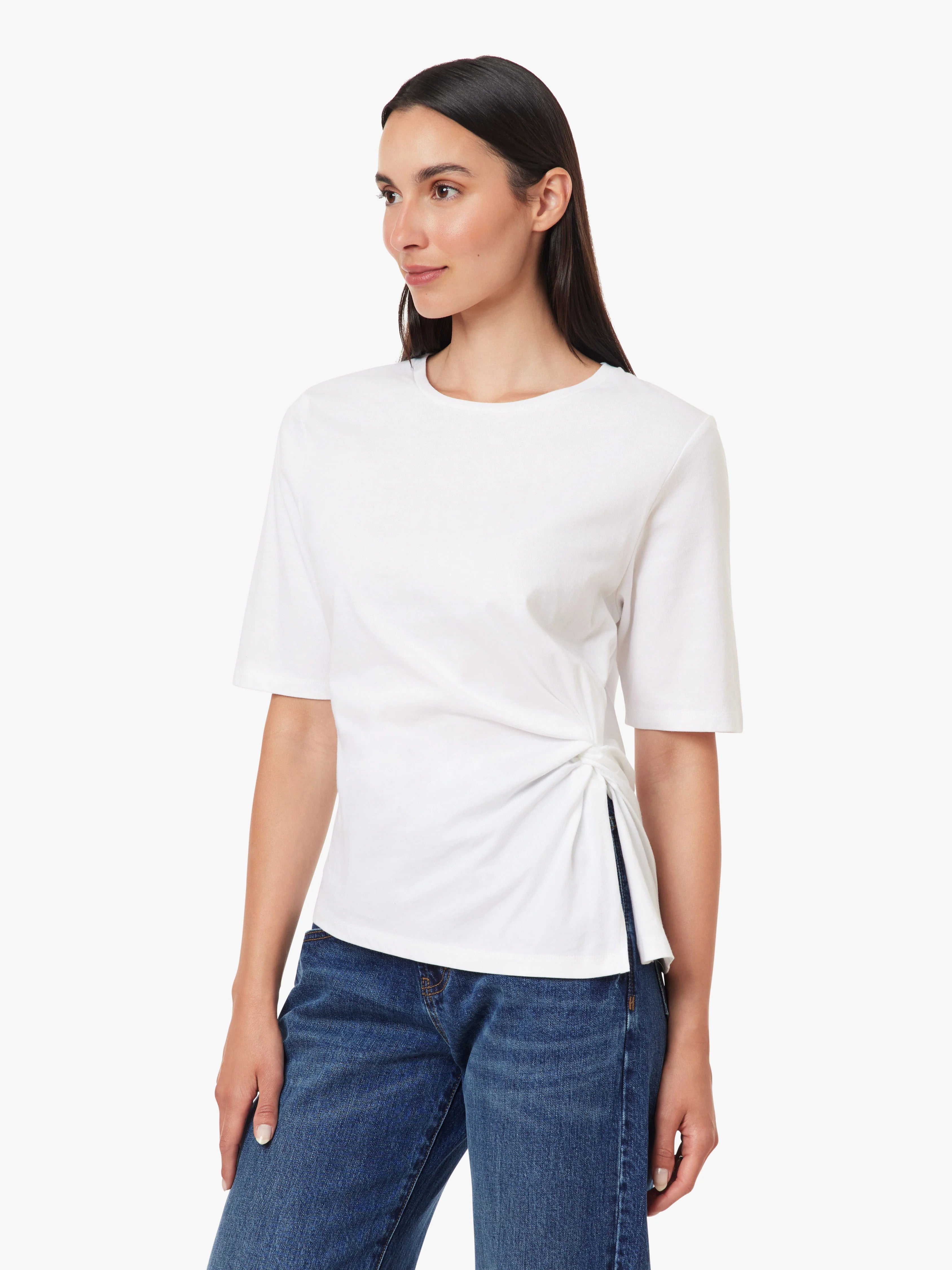The Jadyn Tee - Bright White