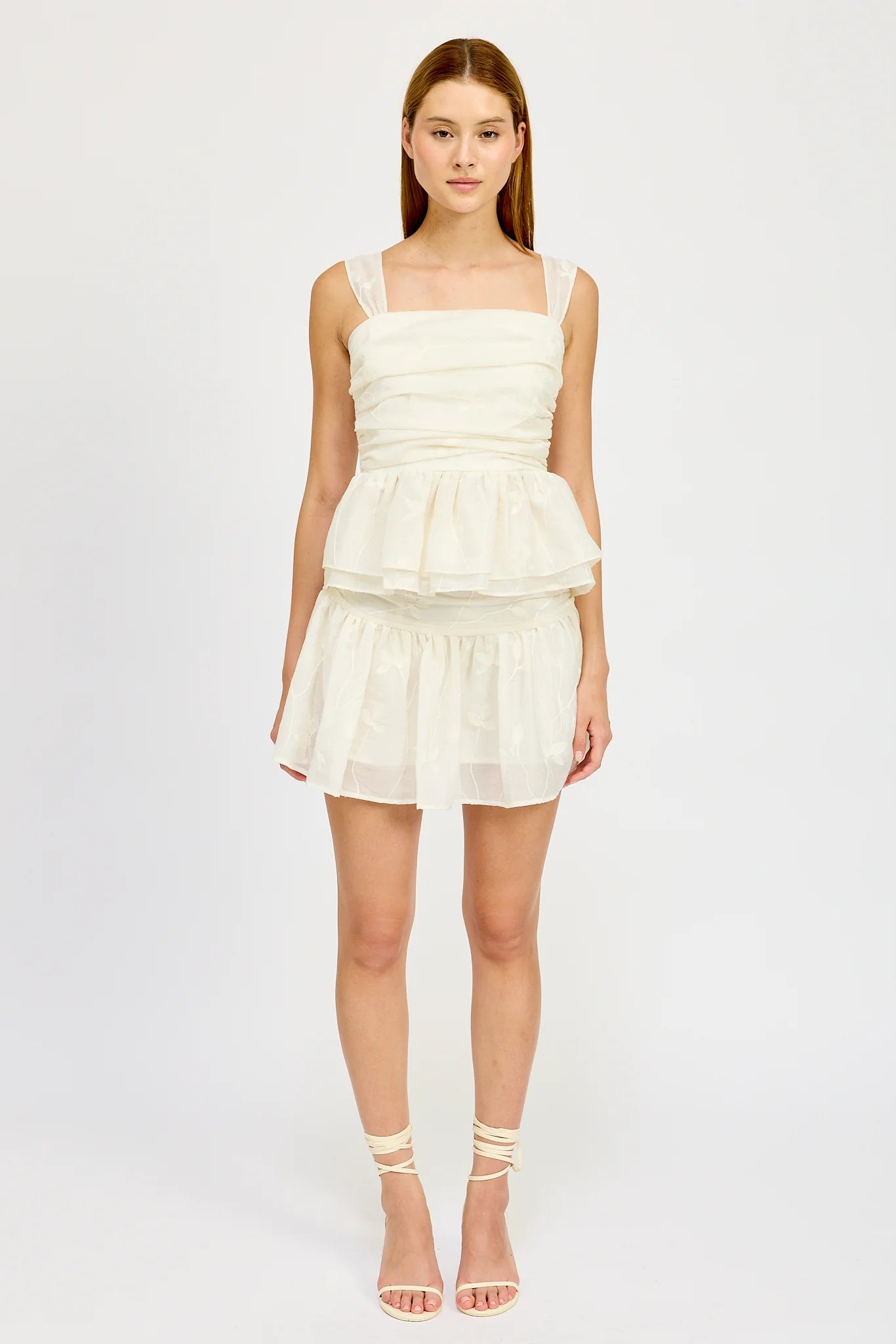 Sadie Mini Skirt - Ivory