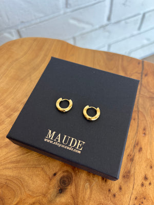 18K Liv Mini Huggie Hoops