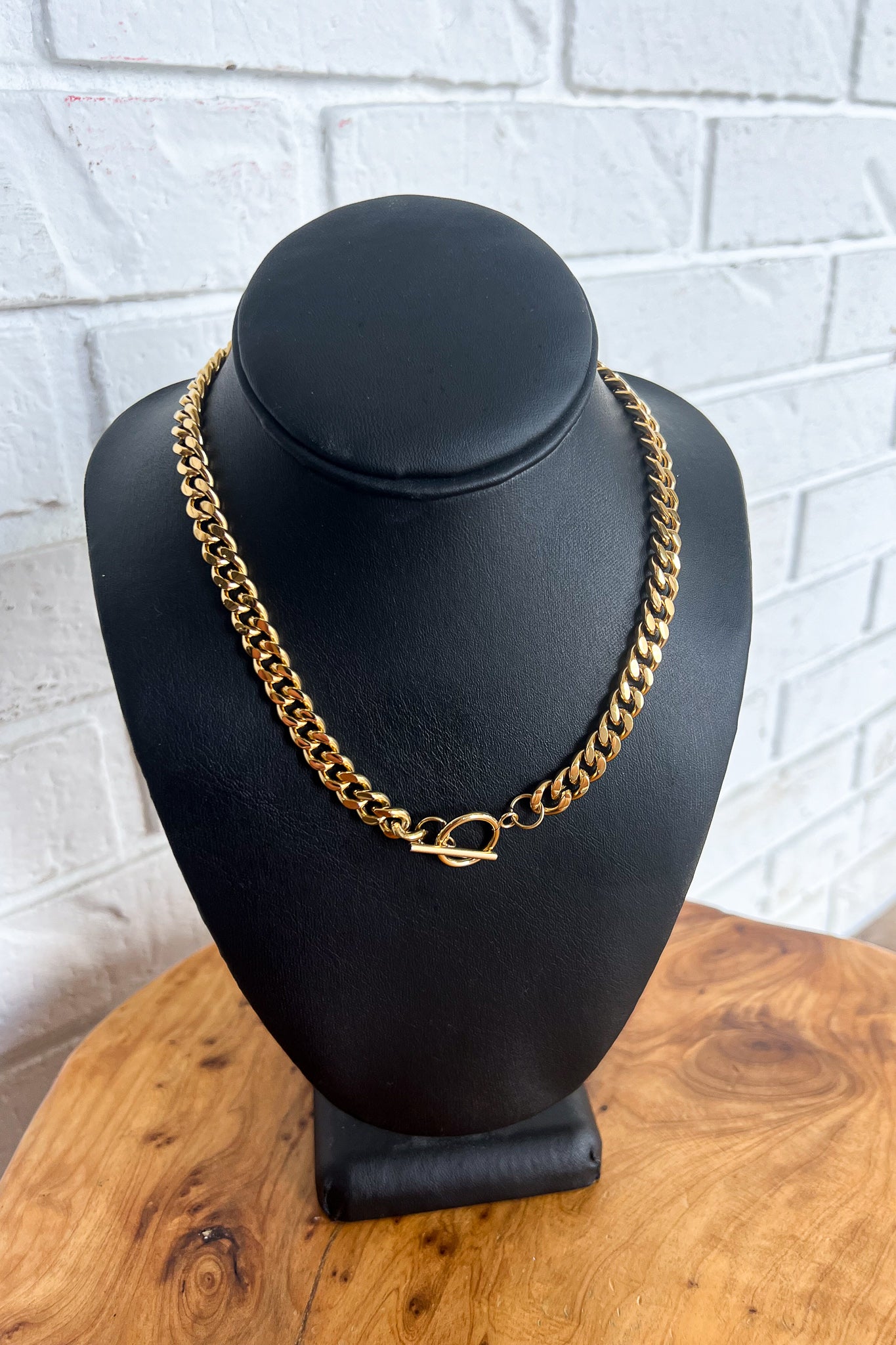 18K Willa Thick Chain Necklace