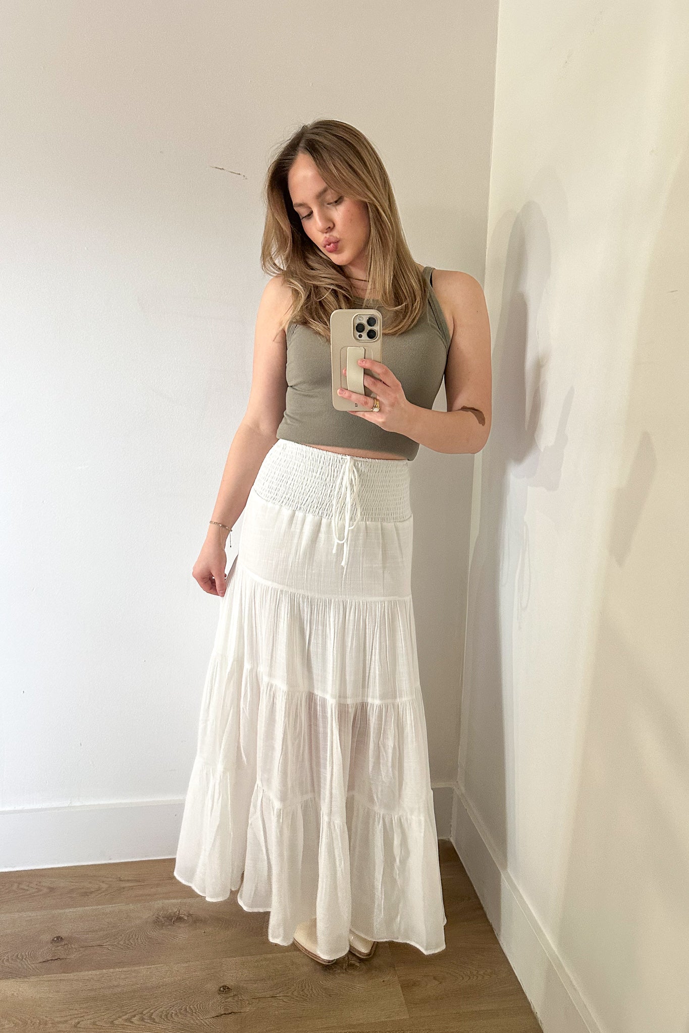 Taylor Tiered Maxi Skirt