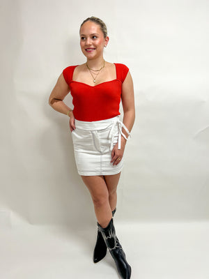 Jenna Denim Mini Skirt
